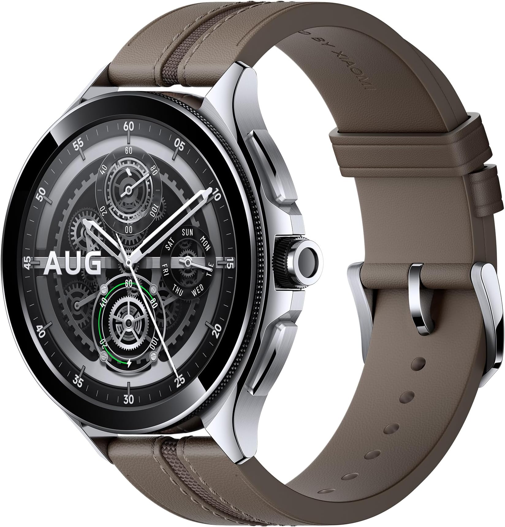 Xiaomi Watch 2 Pro, Google apps Directly on Your Wrist, Snapdragon® W5+ Gen 1 Platform, Advanced Health and Workout Tracking, 5-System Dual-Band GNSS, 1.43" AMOLED Display, Silver