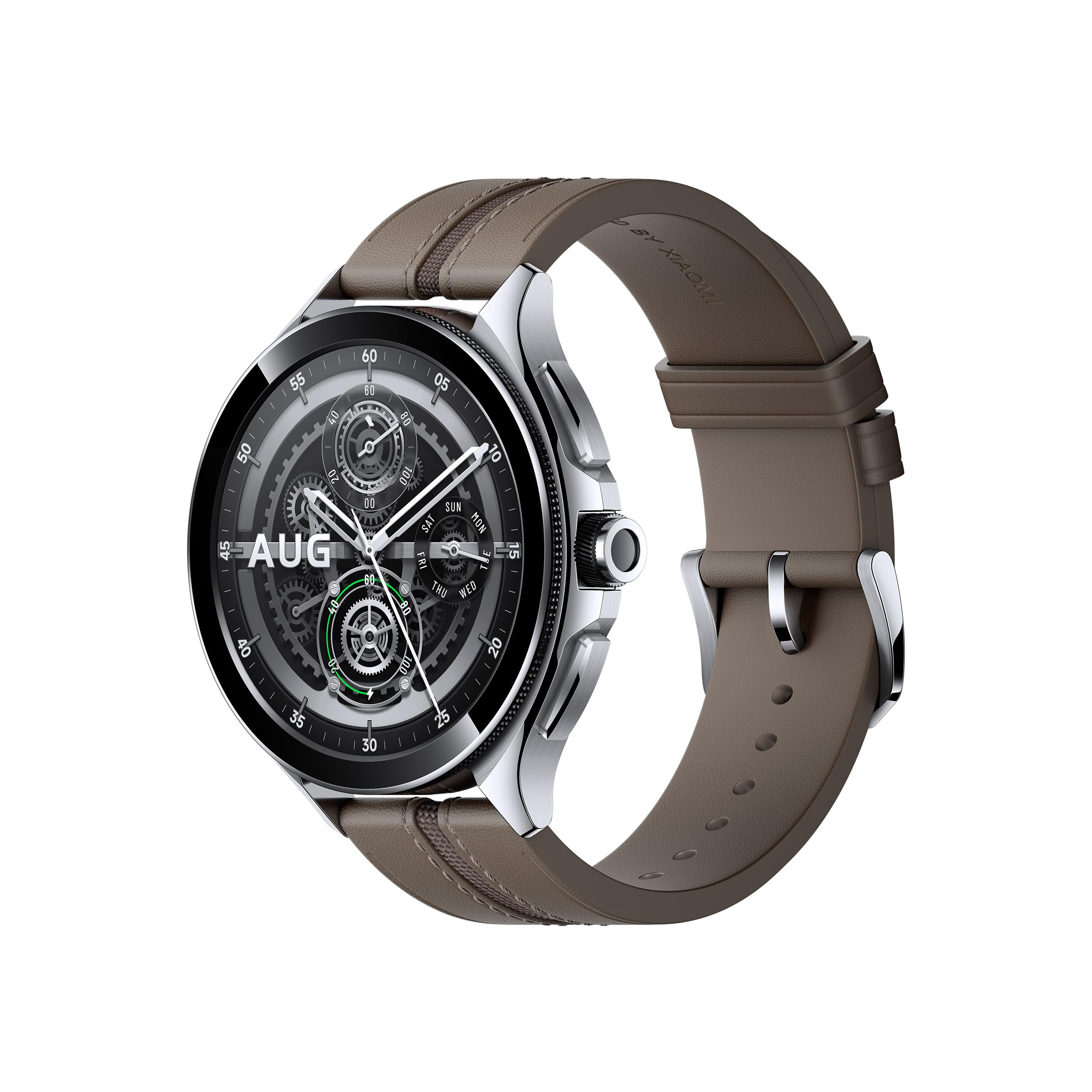 Xiaomi Watch 2 Pro, Google apps Directly on Your Wrist, Snapdragon® W5+ Gen 1 Platform, Advanced Health and Workout Tracking, 5-System Dual-Band GNSS, 1.43" AMOLED Display, Silver