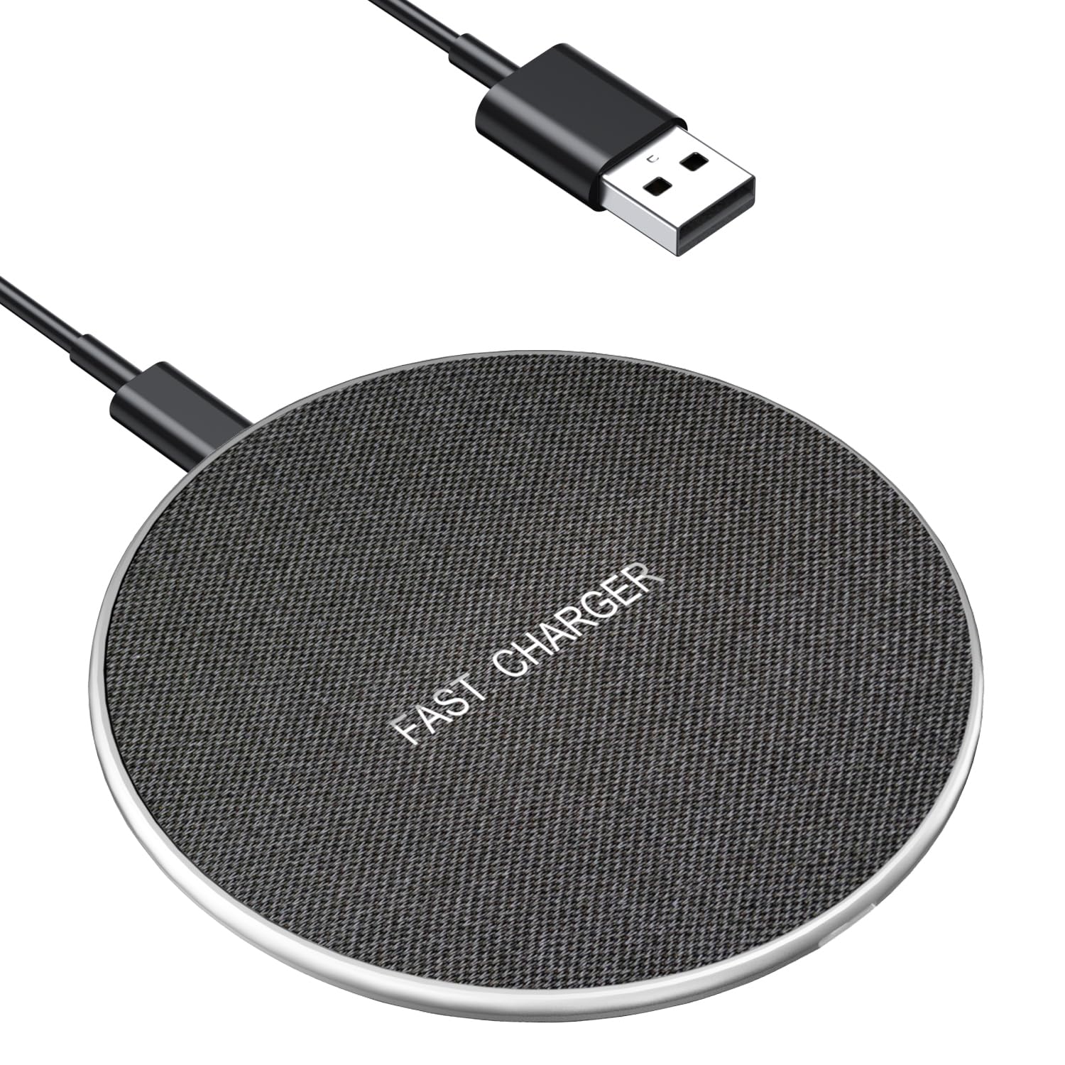 Caricabatterie Wireless Veloce 15W – Compatibile Con IPhone 11-16 E Galaxy S20-S24, Superficie Antiscivolo, Protezioni Di Sicurezza