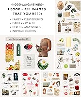 Vista 5 de Lamare Vision Board Collage Book - Imágenes de tablero de visión, suministros de tablero de visión, kit de tablero de visión para manifestación