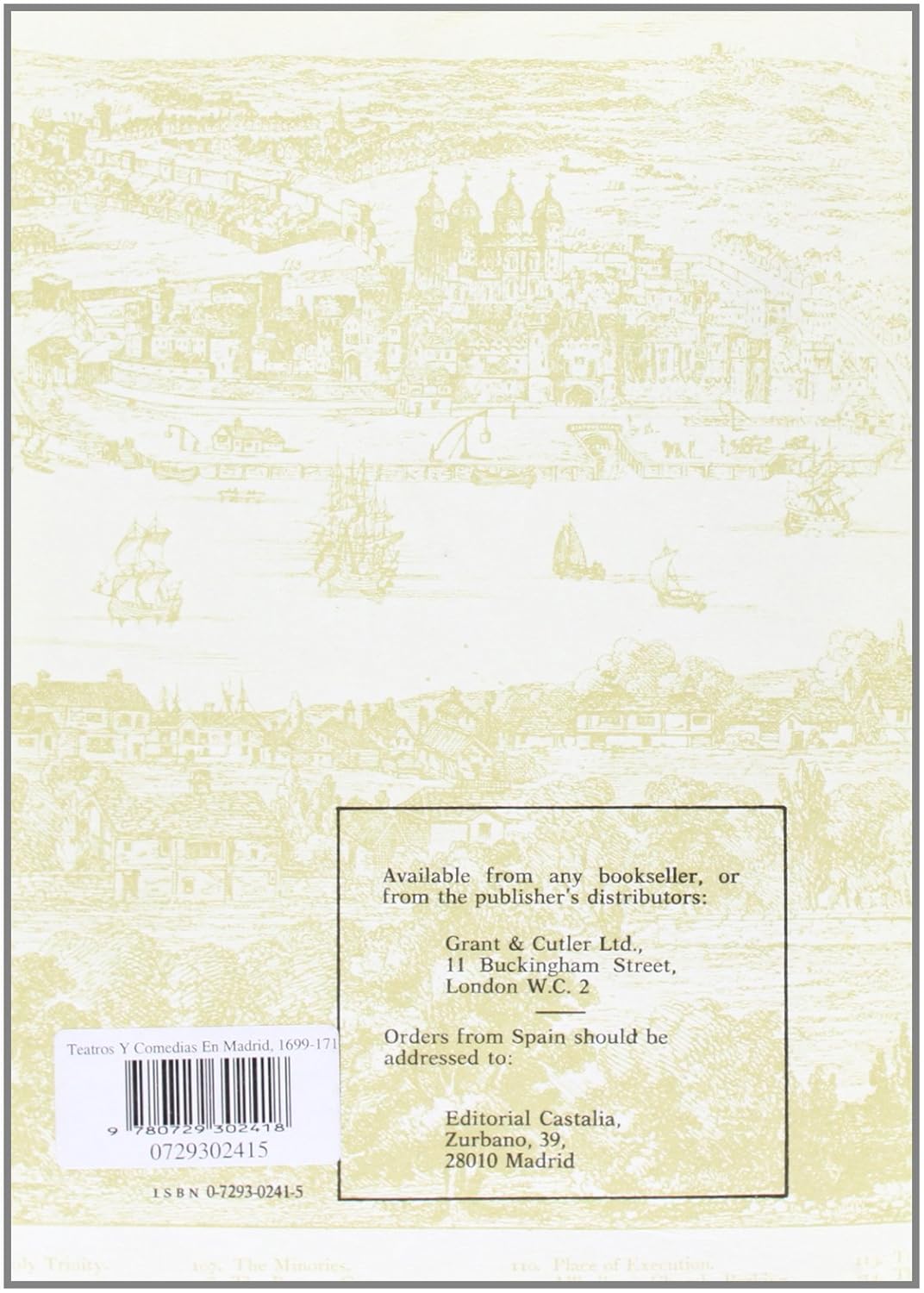 Teatros y Comedias en Madrid: 1699-1719: Estudio y documentos (Fuentes para la historia del Teatro en España) (Volume 11)      Paperback – January 1, 1986