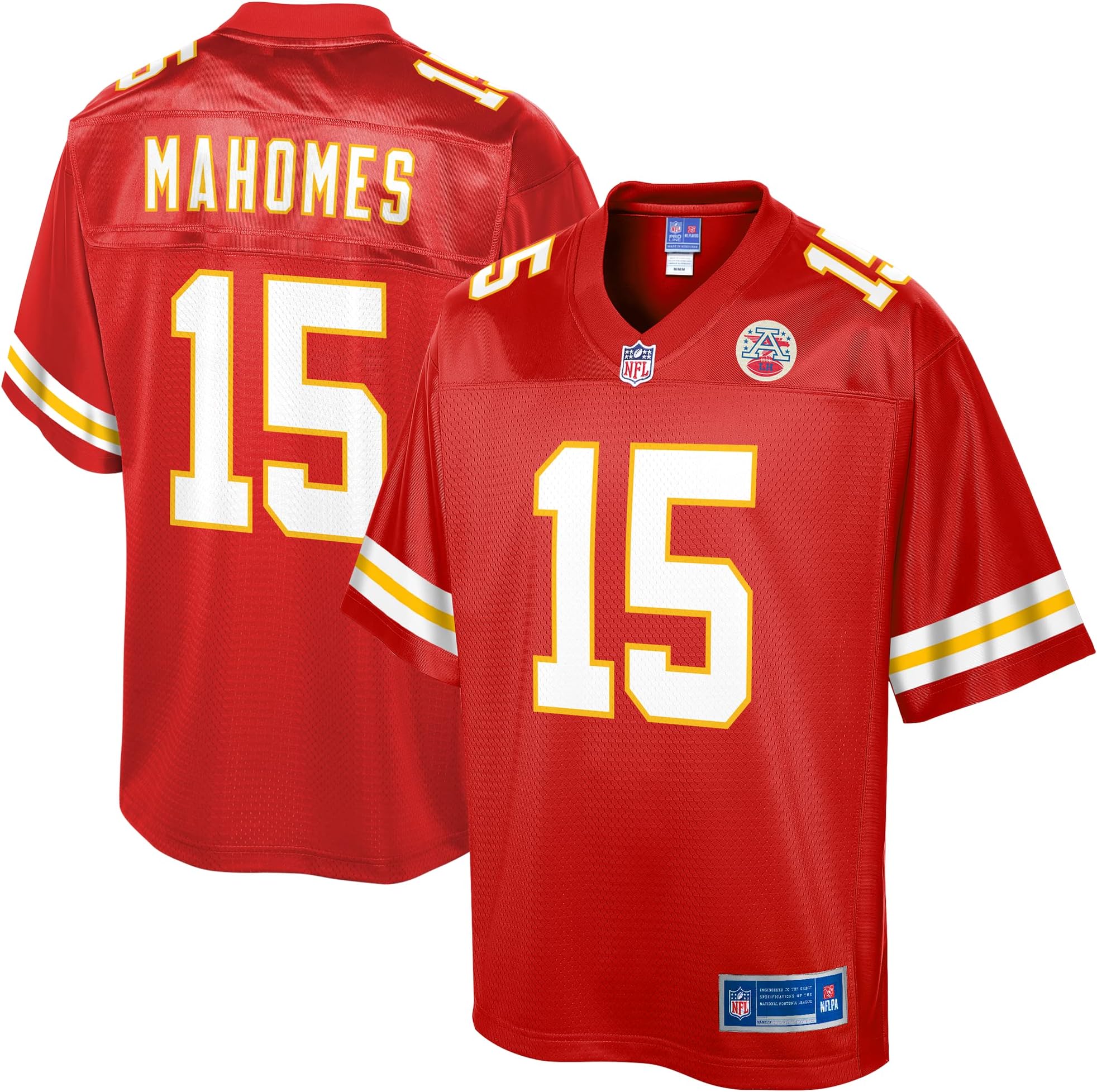 NFL PRO LINE Men's Patrick Mahomes Red Kansas City Chiefs Team Player Jersey