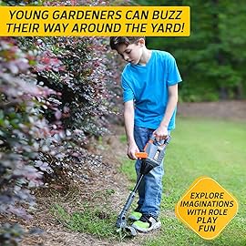 Sunny Days Entertainment Maxx Action Power Tools Weed Trimmer, Construction Toy Tool with Lights and Sounds, Pretend Play Toy for Kids, Educational Gift Toddler Tool and Gardening Set