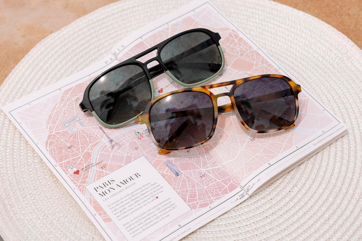 Peepers by PeeperSpecs Unisex Oversized Zeke Polarized Sunglasses Square, No Correction