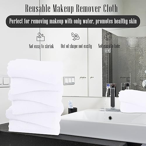 Vista 301 de TENSTARS - Toallas de mano para baño con dobladillo de seda, secado rápido, toalla absorbente de microfibra ultrasuave para baño, fitness, gimnasio