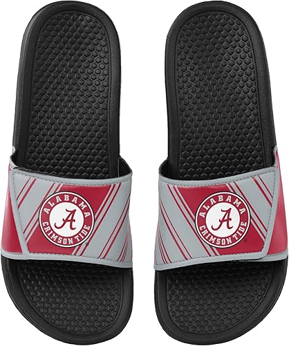 Miniatura 3 de FOCO mens Ncaa College Team Logo Shower Sport Legacy Slide Flip Flop Sandals