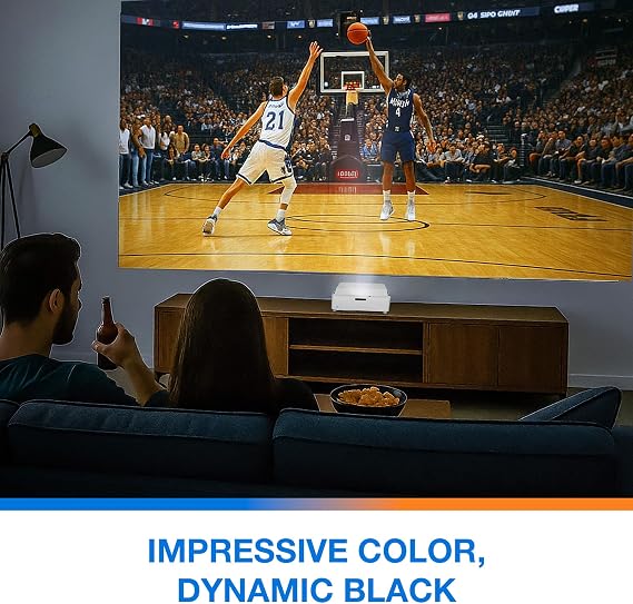 Optoma GT4000UHD Ultra-Short Throw 4K UHD Home Cinema Laser Projector