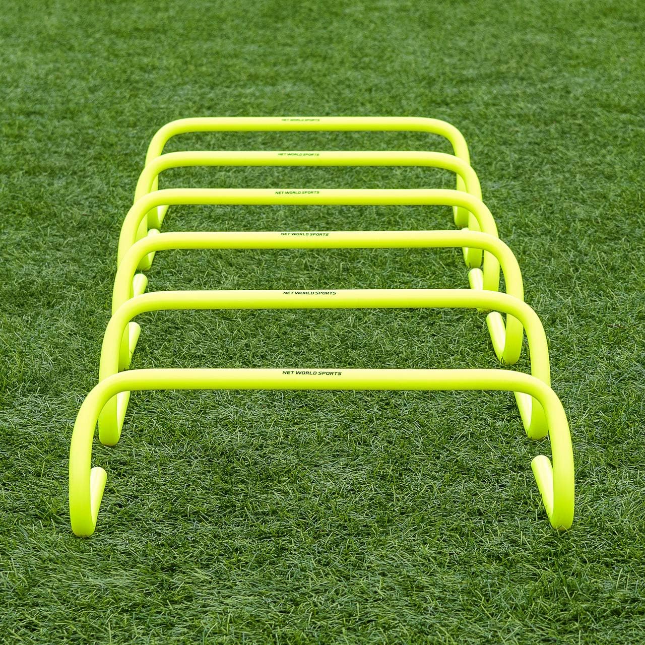 Net World Sports Forza Speed & Agility Hurdles [3 Sizes] | 6in, 9in, 12in - Pro Grade Shatterproof Plastic : Sports & Outdoors