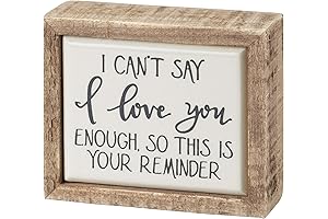 Primitives by Kathy 3-Inch I Can't Say I Love you Enough