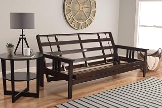 Kodiak Monterey Futon Frame (Espresso, No Drawers)