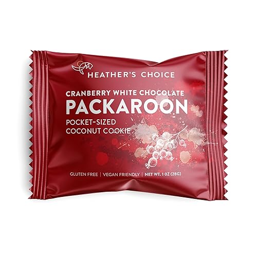 Miniatura 2 de Heather's Choice Packaroons, bocadillos veganos sin gluten envueltos individualmente para mochileros, campamentos, senderismo y viajes (chocolate