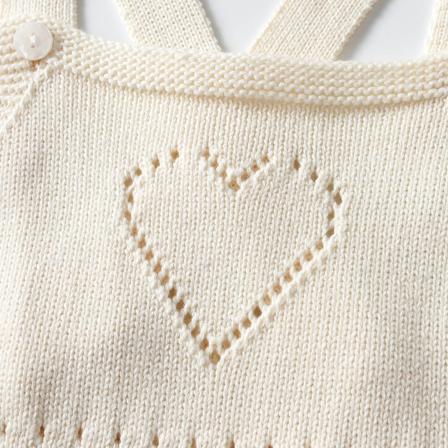 Infant Baby Knit Romper Overalls Clothing Unisex Cute Love One-Pieces Jumpsuit Outfit Clothes Outfits - Image 5