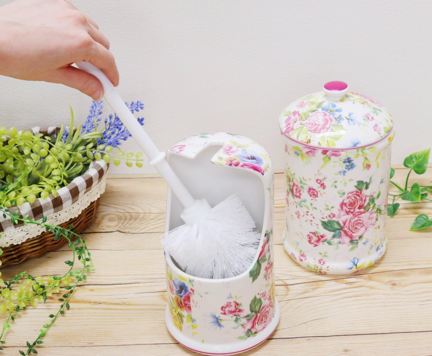 Amazon Co Jp ロイヤルアーデン トイレ掃除 トイレブラシ ピンク ホーム キッチン