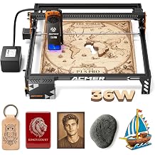 ACMER P1 S PRO 36W Laser Engraver and Cutter, Laser Engraving Machine