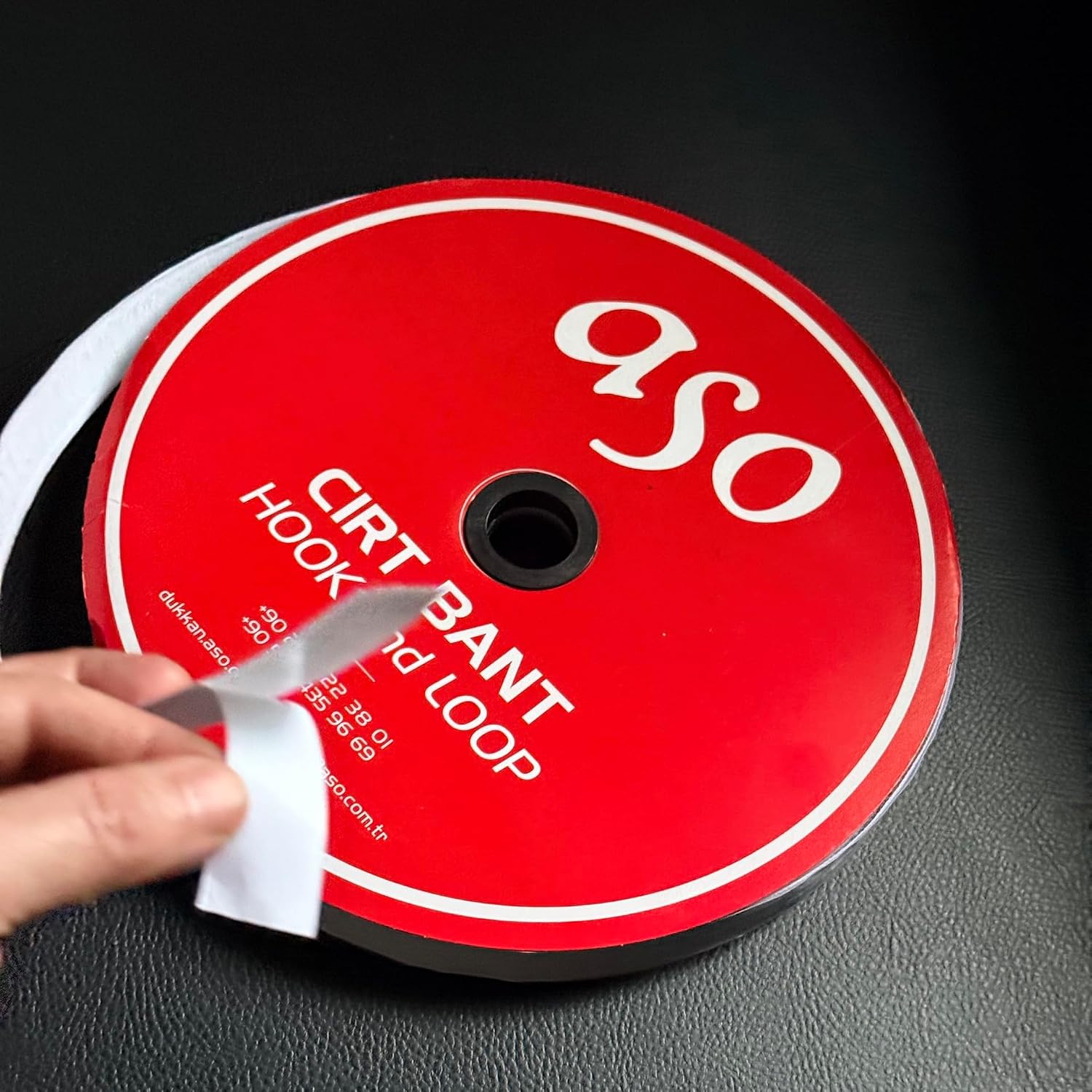 Yapışkanlı Cırt Bant Seti 25 Metre (25m Dişi + 25m Erkek) – Yüksek Güçlü Yapışkanlı Hook Loop Şerit Bant (Beyaz, 2 cm)