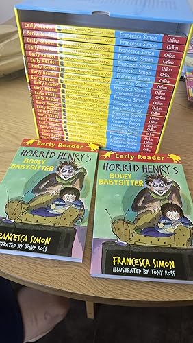 Horrid Henry Early Reader Set 25 Books Collection Box Set by