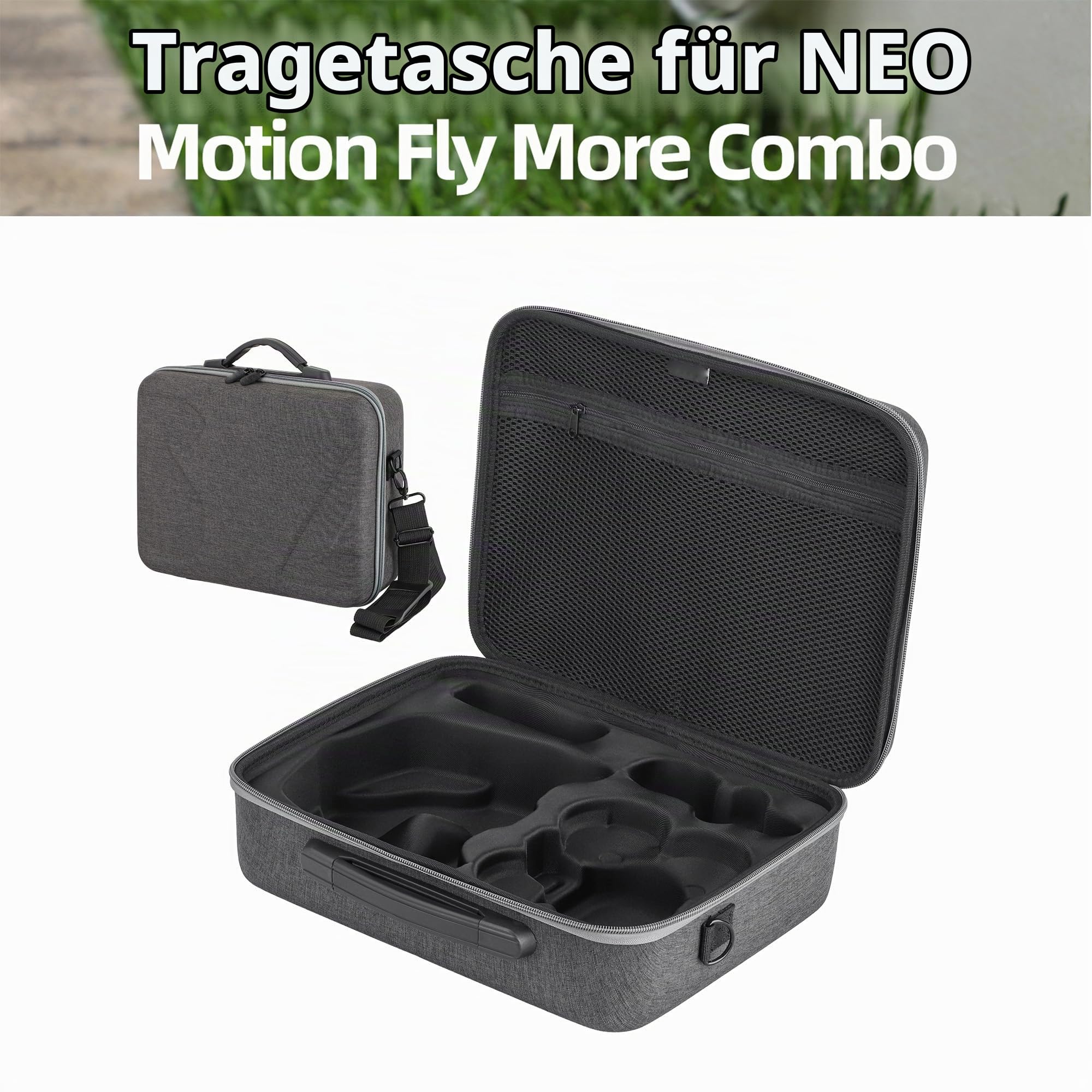 Tasche Tragbare für DJI Neo Motion Fly More Combo Aufbewahrungstasche für Goggles N3 Reisetasche Anti-Kratz Tragetasche Drohnen Zubehör Aufbewahrungskoffer