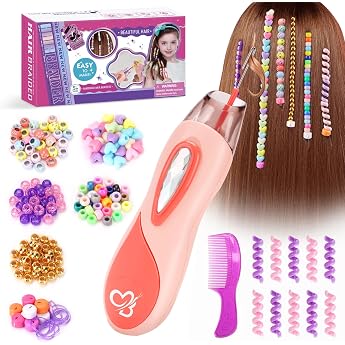 Gift Girls 5 6 7 8 9 10 Years Hair Accessories Girls DIY Hair Beads Set
