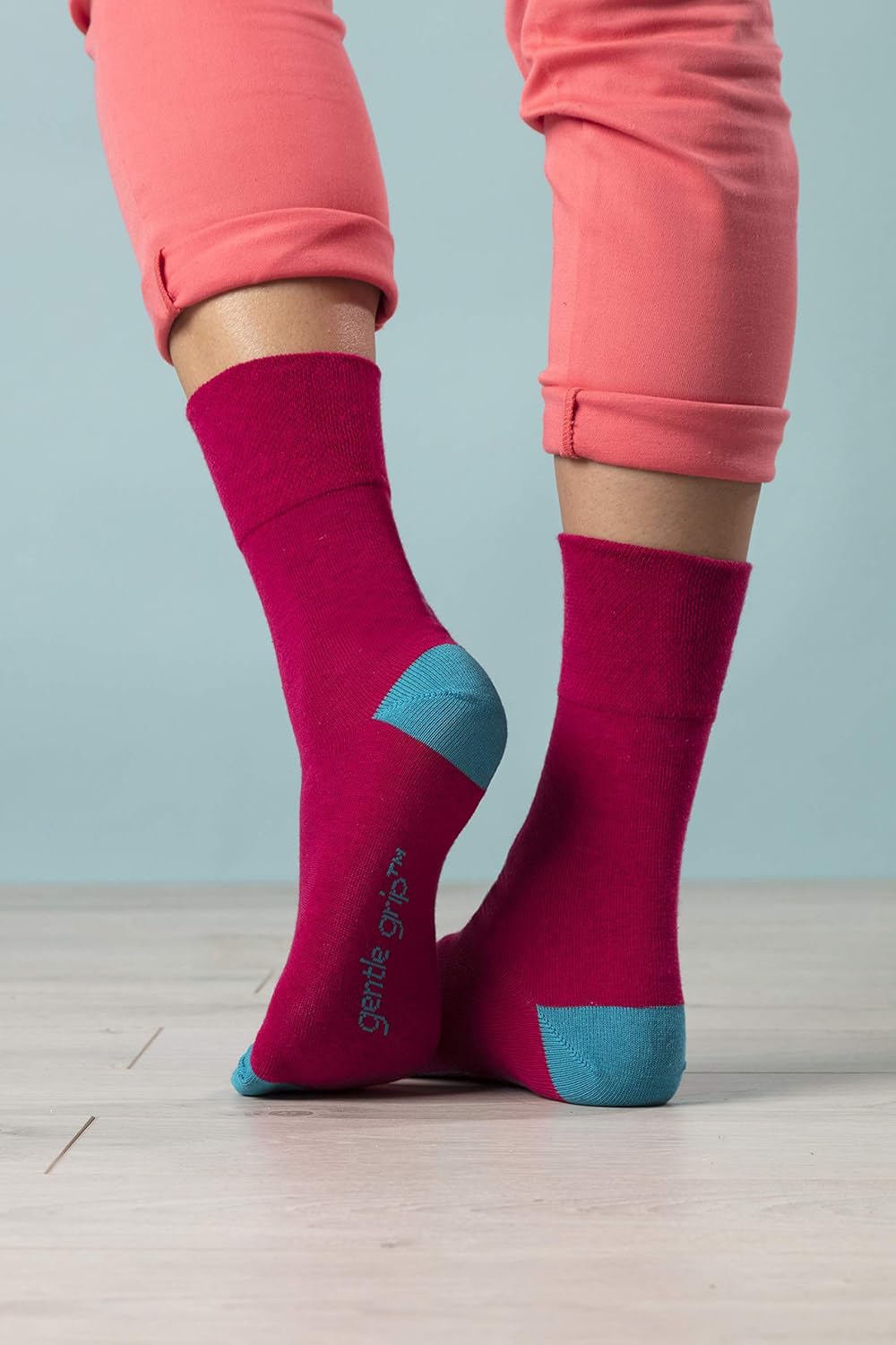 Gentle Grip NEW: 6 Pack Ladies Non Elastic Socks, Size 5-9 US (GG188)