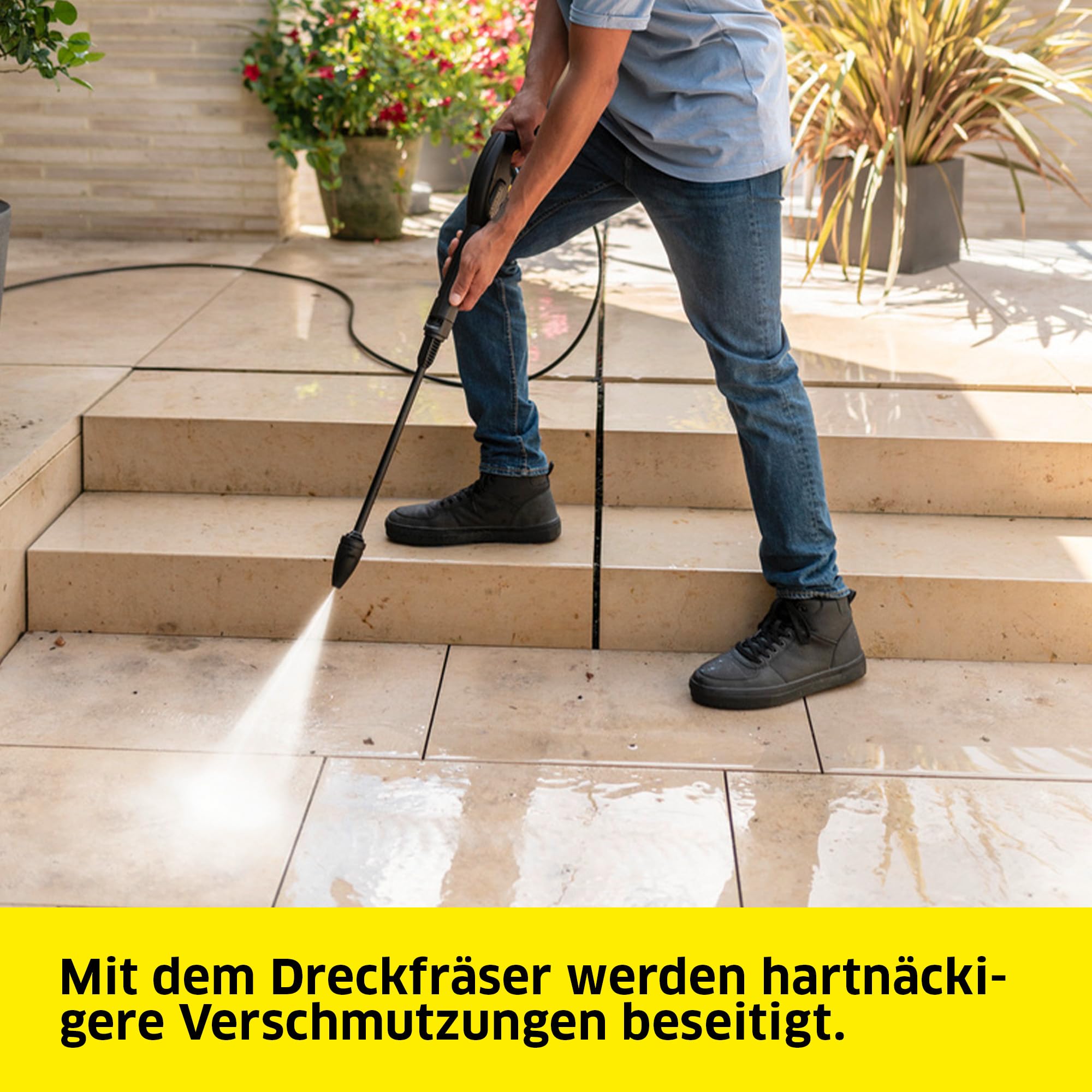 Kärcher Hochdruckreiniger K 2 Premium FJ Home, 110 bar, 360 l/h, 20 m²/h, HD-Pistole, Dreckfräser, Schaumdüse