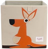 Vista 37 de 3 Sprouts Toy Storage Organizer: Toy Box Cube Organizer for Playroom, Nursery - Foldable Storage Bin - Sheep
