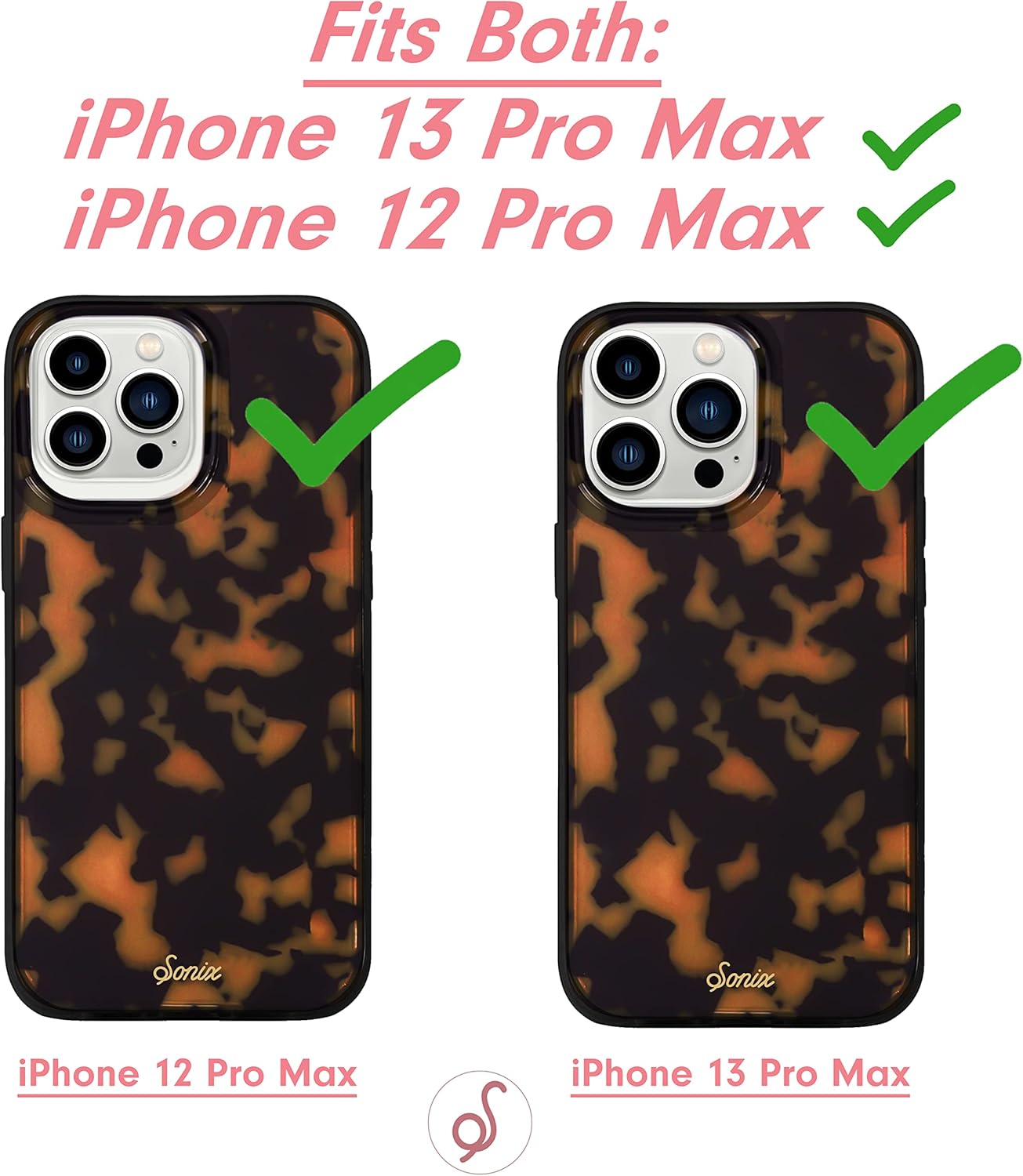 Sonix Phone Case for iPhone 16 Pro Max  10ft Drop Tested | Brown Tortoiseshell Design | Protective Case, Not Compatible with MagSafe