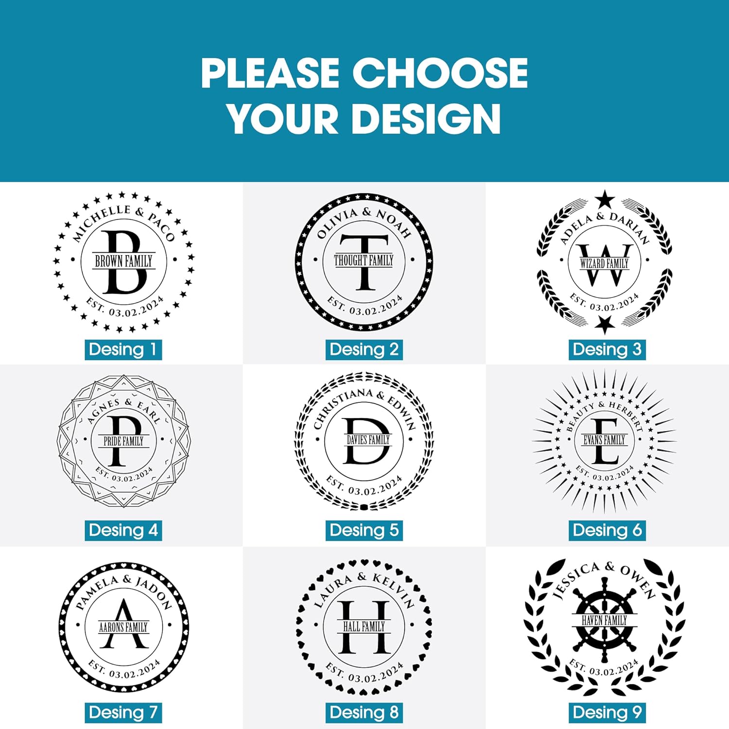 Personalized Cutting Boards - Best Unique Anniversary - USA Handmade wood - Best Wedding, Housewarming, Birthday, Christmas Gift Idea For Friends, Couples, Family, Mom,Dad