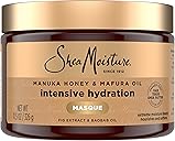 SheaMoisture Intensive Hydration Hair Masque Manuka Honey & Mafura Oil For Dry, Damaged Hair Deep Conditioning Hair Treatment 11.5 oz