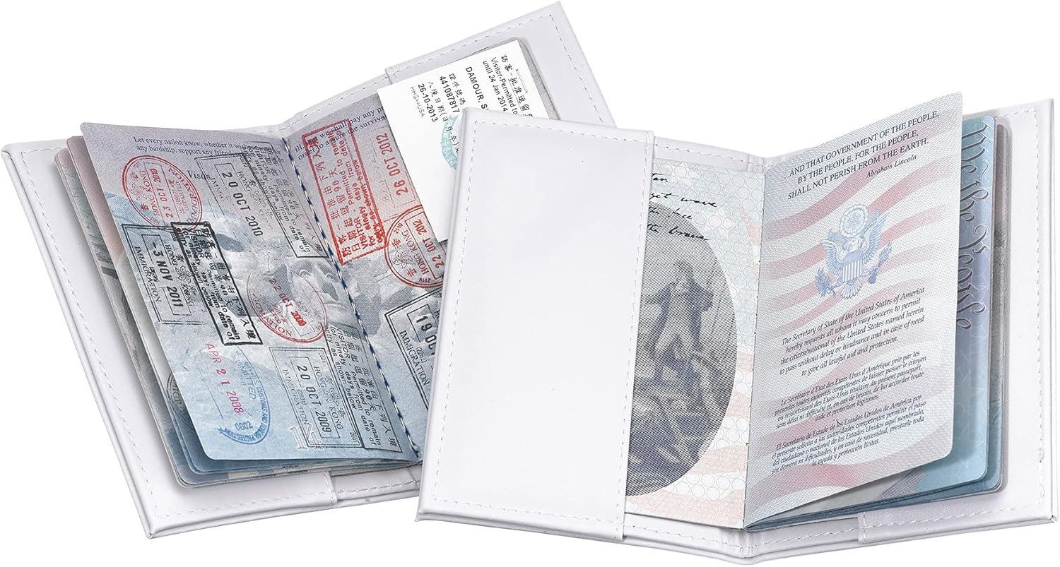 Lillian Rose Mustache & Red Lips Couple Passport Covers, Multicolor : Clothing, Shoes & Jewelry