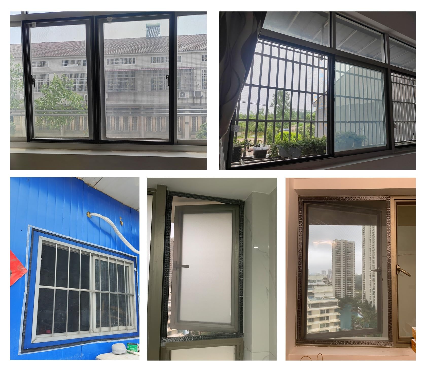 Fliegengitter Katzensicher Edelstahl, Katzennetz Fenster für Balkon Ohne Bohren mit Klettband Selbstklebend, Katzenschutz Transparent Insektenschutz Fenster für Balkon, Kellerfenster(130x160cm)