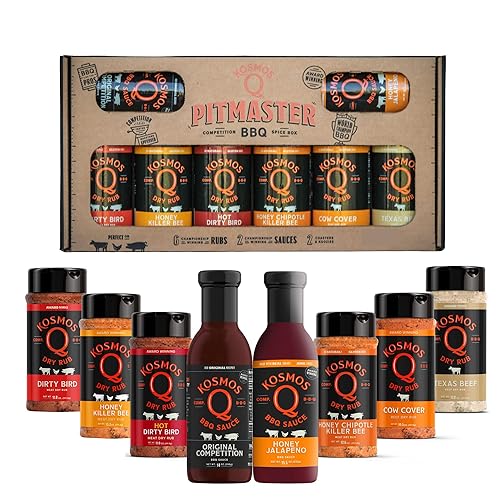 Miniatura 6 de Kosmos Q Caja Navideña Definitiva de Alitas de Pollo, Incluye Búfalo, Barbacoa de Miel, Ajo Parmesano, y Sal y Vinagre, Juego de Regalo de