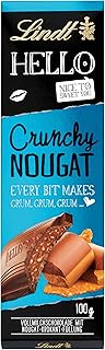 شوكولاتة هلو نوجا المقرمشة من ليندت، 100 جرام