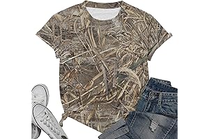 Womens Camo T Shirts - Maple-Leaf Camo Shirts For any Season -...