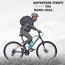 Stryder 27.5T Magnet Mountain Cycle for Men & Women with Front Suspension and Dual Disc Brake | Multi-Speed Cycle - Ideal for 12+ Years (Frame: 17.5 Inches) Black, Forest Green::Gold gallery image