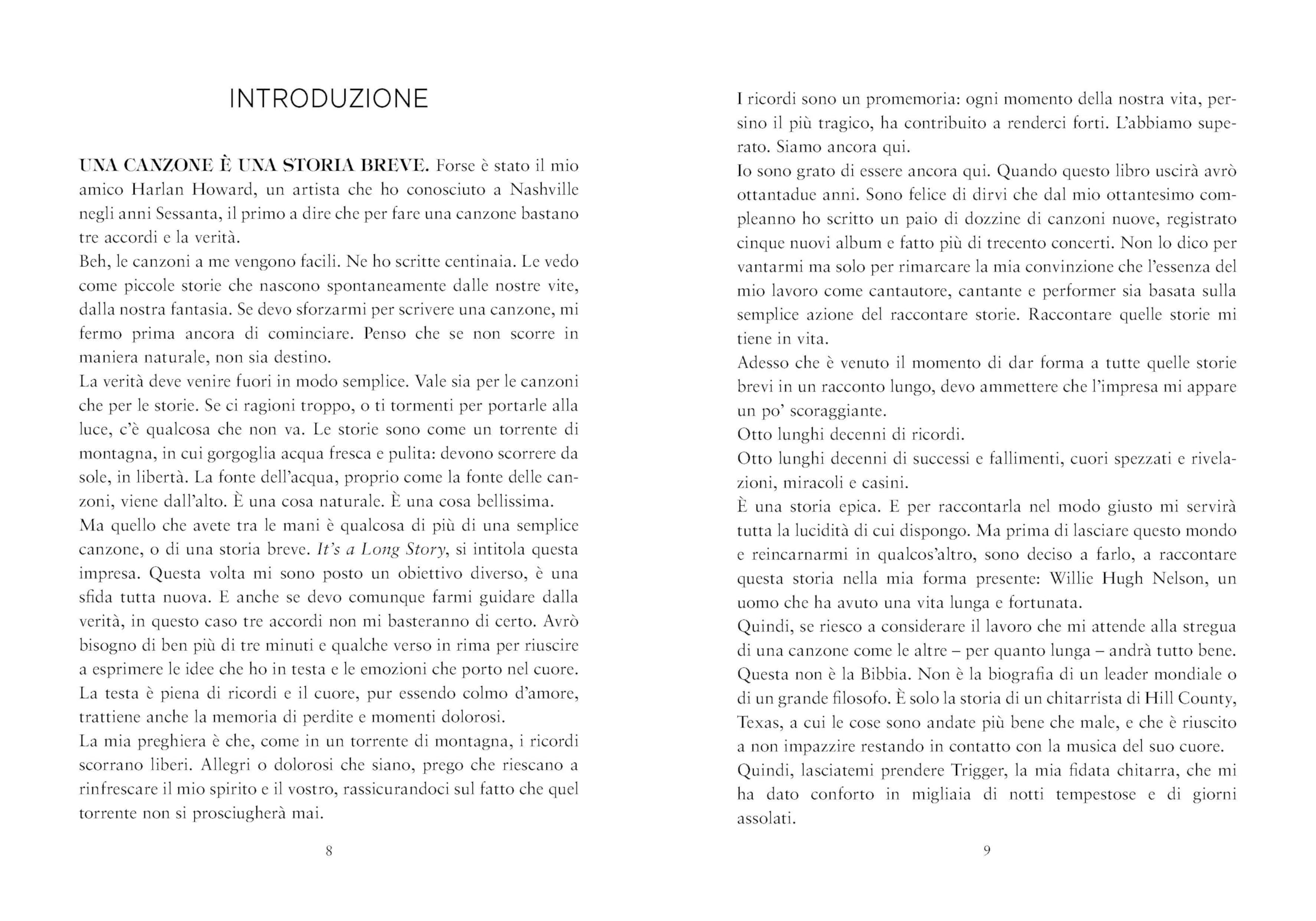 My life. È una lunga storia