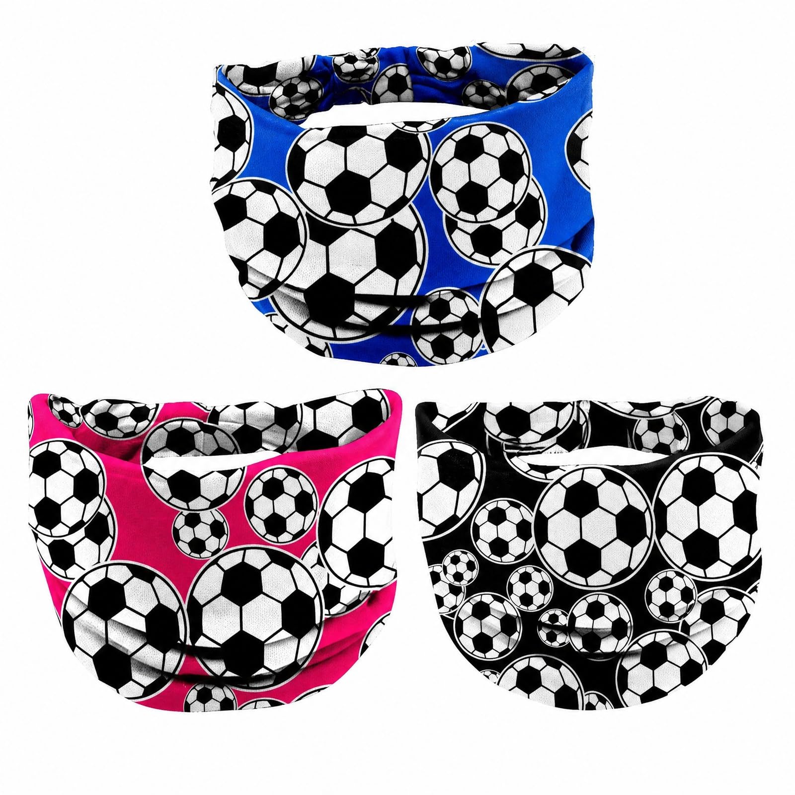3-Pack Soccer Headbands for Women, Color Sports Headbands and Hair Bands for Daily Workouts, Running, and Football Training-image-41