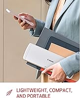 Vista 3 de Canon imageFORMULA R10 - Escáner de Documentos Portátil, Alimentado por USB, Escaneo Dúplex, Alimentador de Documentos, Fácil Configuración