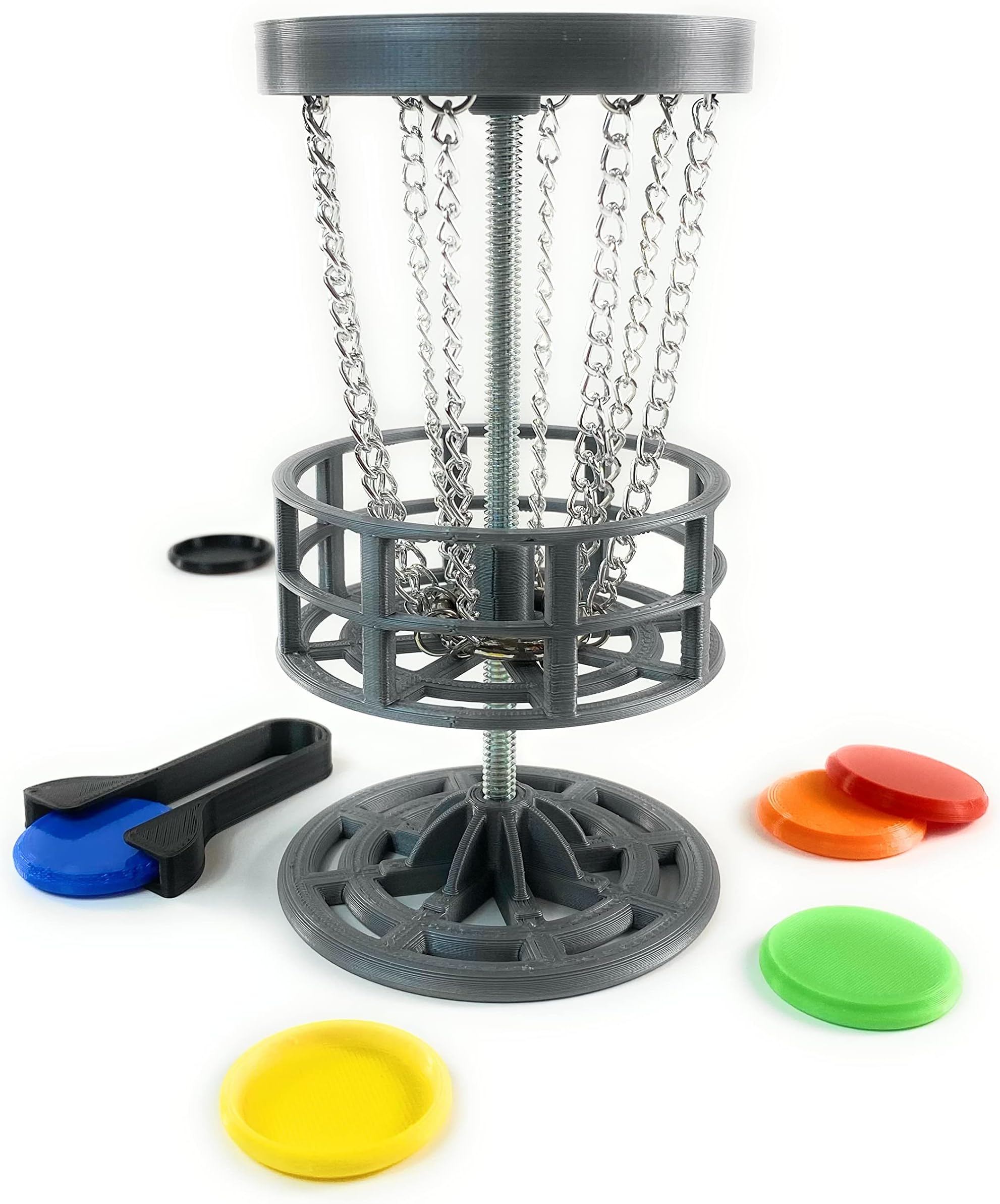 Mini Golf - Mini Disc Golf - Table Top Game - 3D Printed - Drinking Game - Trophy Game - Table Golf - Man Cave Decor