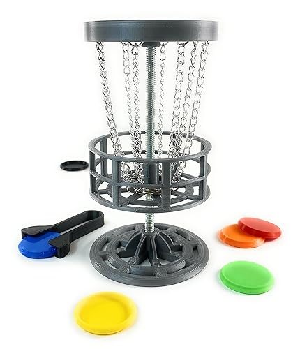Miniatura 1 de Mini Golf - Mini Disc Golf - Table Top Game - 3D Printed - Drinking Game - Mini Frisbee - Trophy Game - Table Golf - Man Cave Decor