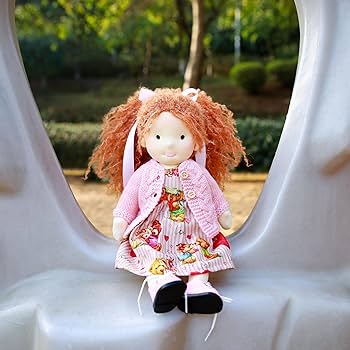 ウォルドルフ人形(女の子30cm) ♡30cmの女の子♡ウォルドルフ人形 - メルカリ