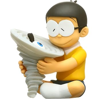 Works of Fujiko F Fujio  Series 7, Ultra Detail Figure UDF - A Typhoon Child Fuko. Non-scale PVC Figurine, Pre-painted, Pre-assembled