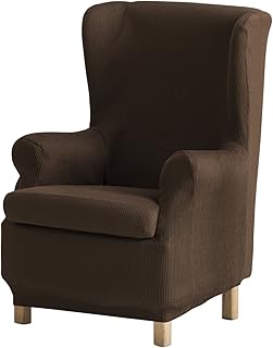 Eysa Ulises élastique Repose-téte Housse de Fauteuil Couleur 07-Marron, Polyester Coton, 37x5x29 cm