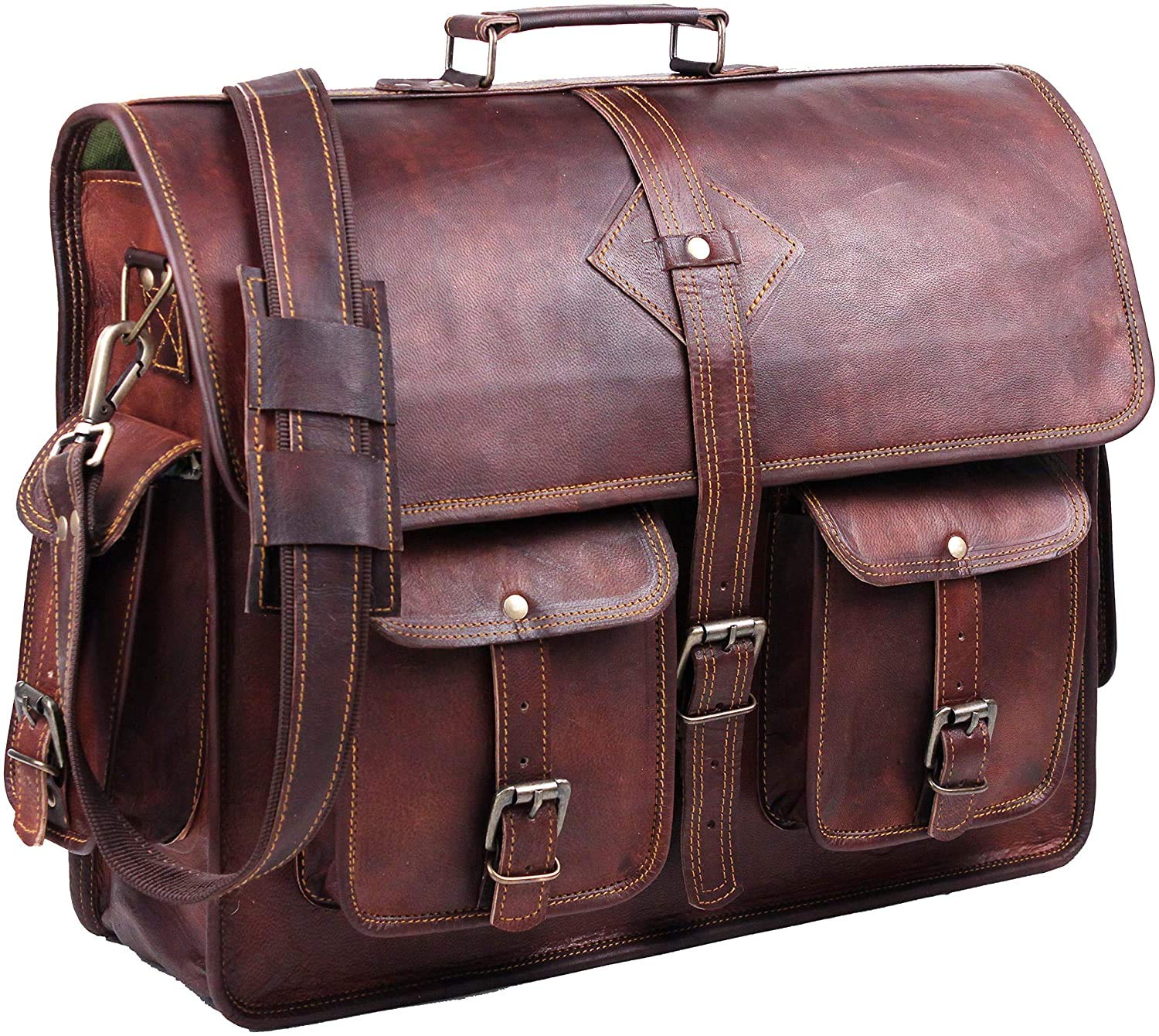 Details 72+ leather laptop bags for men latest in.duhocakina