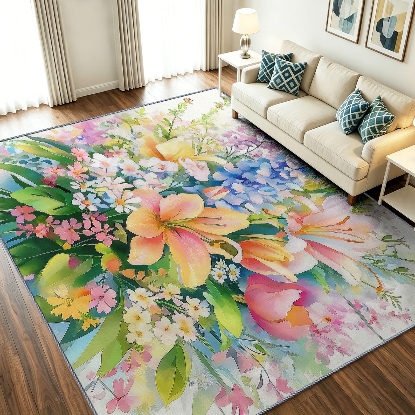 Tapis antidérapant lavable en machine pour cuisine