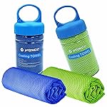 YQXCC Cooling Towel | 2 Pack 47x12 | Ice Cool for Neck | Soft Breathable Microfiber Chilly | for Yoga, Golf, Gym, Camping, Running, Workout & More Activities