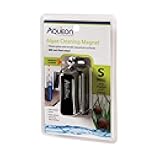 Aquarium Algae Scraper, Fish Tank Cleaning Magnets for Glass/Acrylic, Small, Black