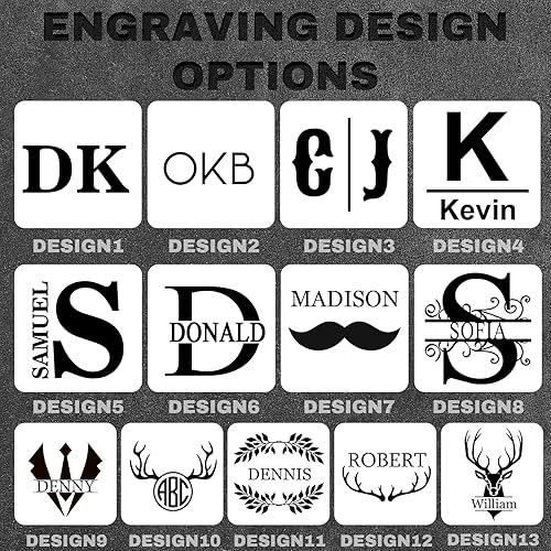 Miniatura 6 de Neceser de cuero personalizado para hombres, bolsa de aseo de viaje grabada personalizada, regalo de nombre y logotipo personalizado para padre,