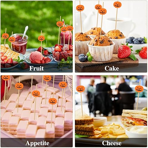 Miniatura 3 de 200 palillos de cóctel de flamenco, decoración hawaiana tropical Aloha fiesta, brochetas de frutas, palillos de alimentos, palillos de dientes para