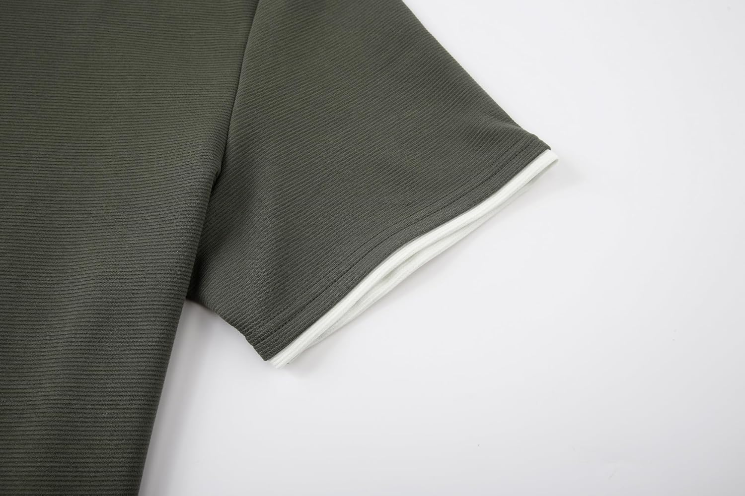 Alex Vando Mens Polo Shirt Cotton Blend Fashion Business Casual Polo Shirts for Men - Image 5