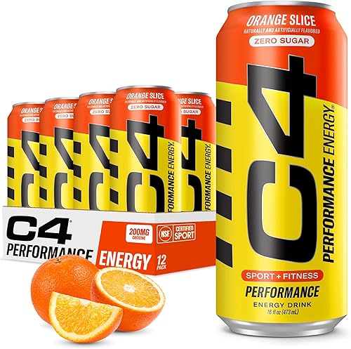 Miniatura 11 de C4 Energy - Bebida energética carbonatada sin azúcar, bebida preentrenamiento + beta alanina, cereza de medianoche, 16 onzas líquidas (paquete de 12)